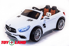 Электромобиль Mercedes-Benz SL65, цвет – белый (ToyLand, XMX602 Б)